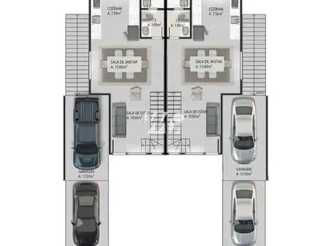 Imagem 4: Sobrado com 3 Dormitórios com Suite