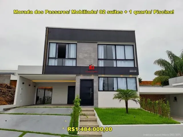 Imagem: Morada dos Pássaros/ 03 Suítes/ Piscina!