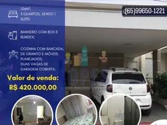 Imagem: Vendo Casa de 3 Quartos no Condomínio Montenegro