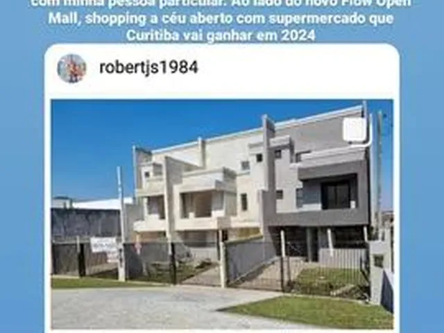 Imagem 1: Vendo Excelente Triplex, no Bairro Uberaba, Curitiba -Pr, Imóvel Novo Lançamento