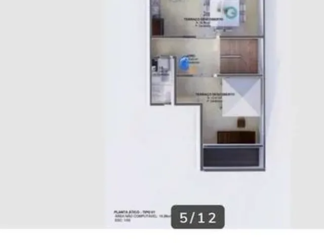 Imagem 11: Vendo Excelente Triplex, no Bairro Uberaba, Curitiba -Pr, Imóvel Novo Lançamento