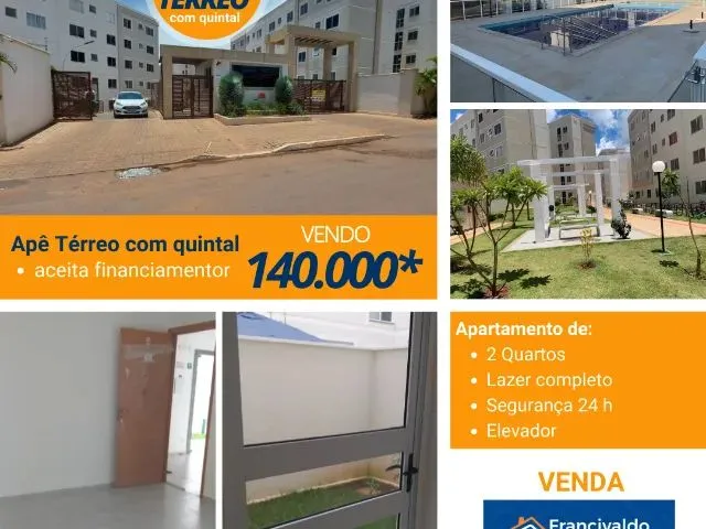 Imagem 1: Apartamento-Terreo-Quintal-02 Quartos-Belle Horizonte-Esplanada I-Valparaíso