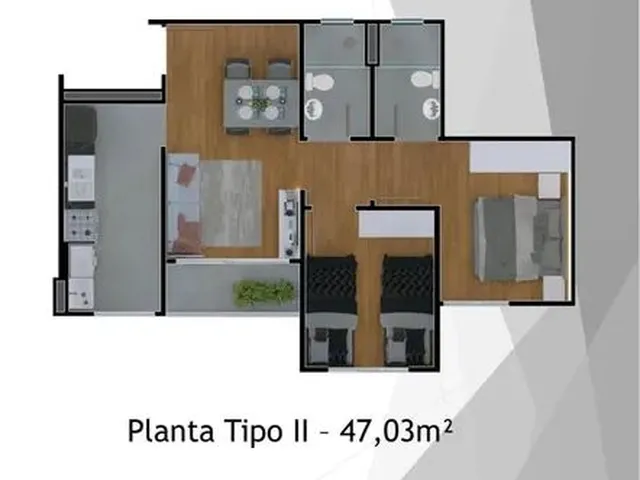 Imagem: Apartamento para Venda em Uberlândia, Jardim