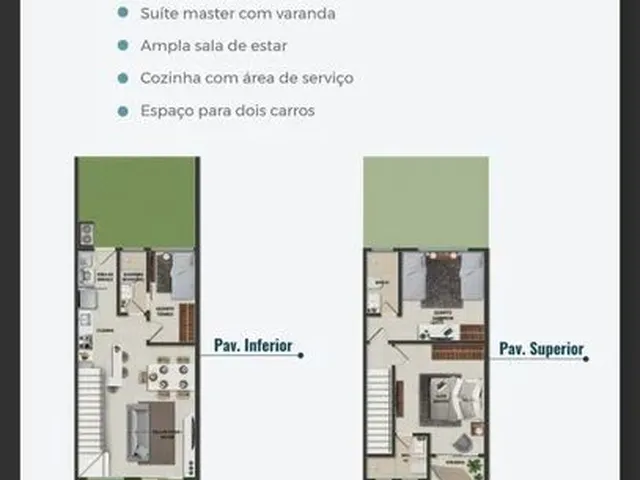 Imagem 11: Casa Duplex em Condomínio com 3 Suítes na Maraponga - Lançamento