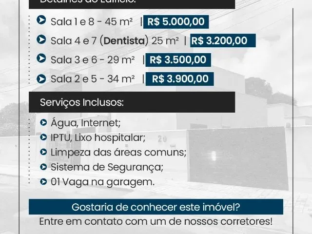 Imagem 7: Aluga-Se Salas Comercias em Edifico Novo de Alto Padrão no Aparecida