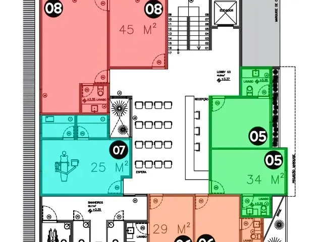 Imagem 6: Aluga-Se Salas Comercias em Edifico Novo de Alto Padrão no Aparecida