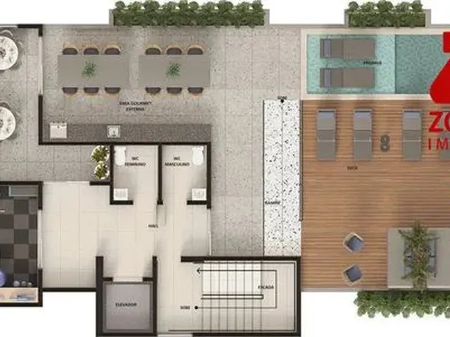 Imagem 15: Apartamento com 1 Dormitório À Venda, 35 M² por R$ 200.000,00 - Intermares
