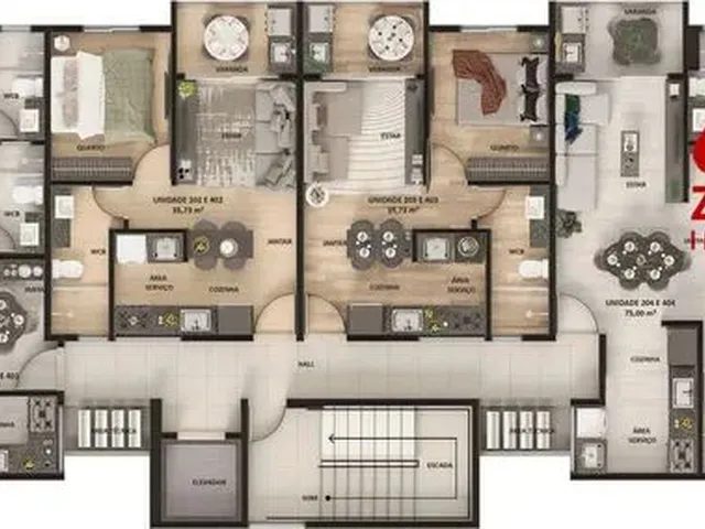 Imagem 8: Apartamento com 1 Dormitório À Venda, 35 M² por R$ 200.000,00 - Intermares