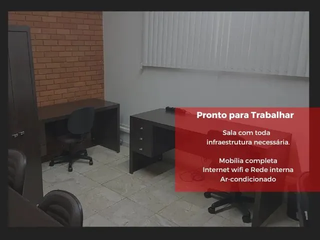 Imagem 2: Sala Comercial Final Av. Pelinca. Mobiliada, Pronta para Usar. Sem Custos Adicionais