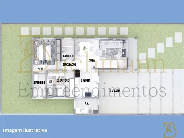 Imagem 9: Casa 2 Quartos - Condomínio Baobá, Colombo/Pr