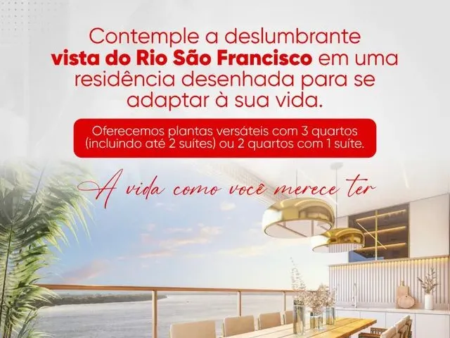 Imagem 2: Lançamento Já 50% Vendido // Ainda Pode Ser Seu // Frente Rio // Orla de Petrolina /