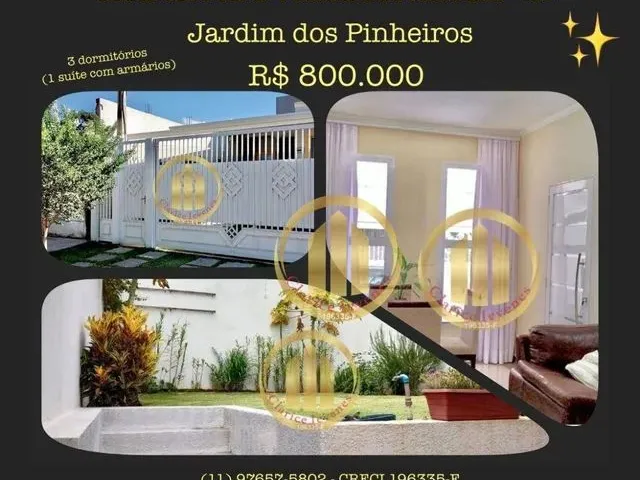 Imagem: Casa com 3 Dormitórios À Venda, 100 M²