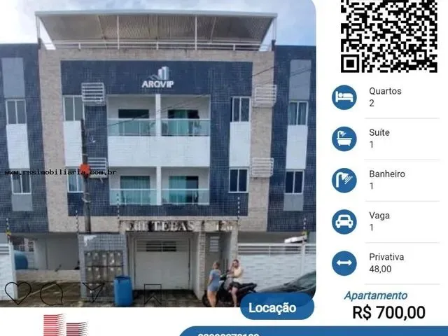 Imagem: Apartamento para Locação em João Pessoa