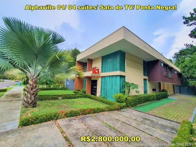 Imagem: Alphaville Manaus 1 Mobiliada 4 Suítes