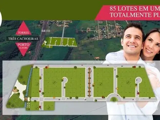 Imagem: Três Cachoeiras - Terreno Padrão - Loteamento
