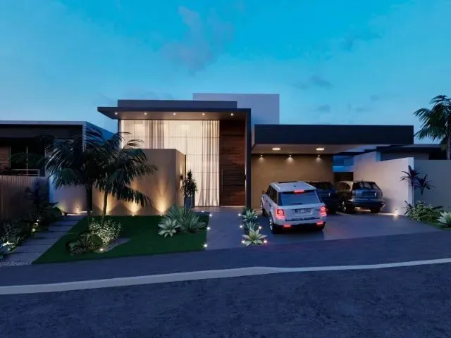 Imagem: Casa Linear 4 Suítes no Cond. Residencial