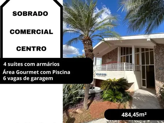 Imagem: Sobrado para Aluguel Possui 484 Metros Quadrados