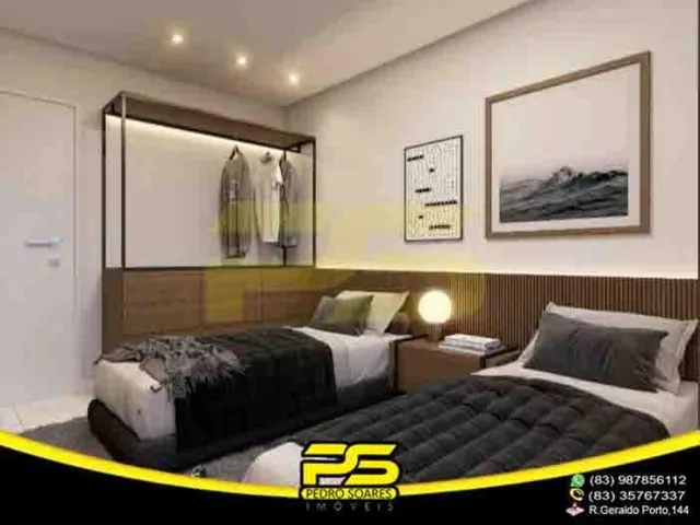 Imagem 7: ÚLTIMOS APARTAMENTOS, NOVO, VARANDA, 02 QUARTOS,LAZER NA COBERTURA, COWORKING, 65,35M²