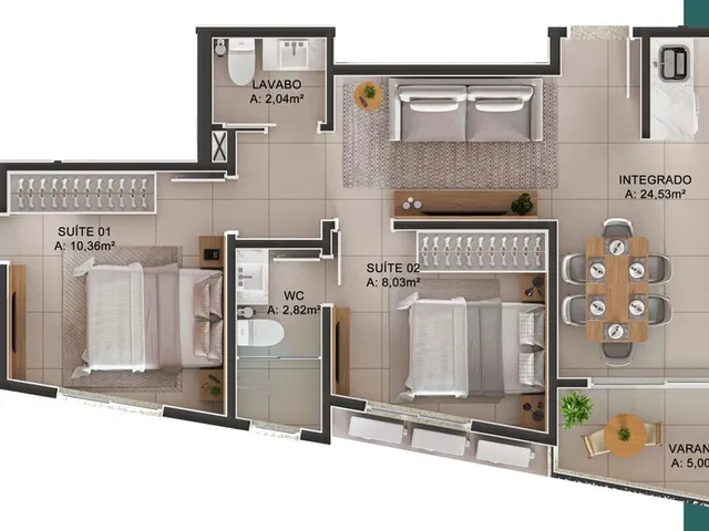 Imagem 11: Apartamento À Venda no Bairro Tabuleiro dos Oliveiras - Itapema/Sc