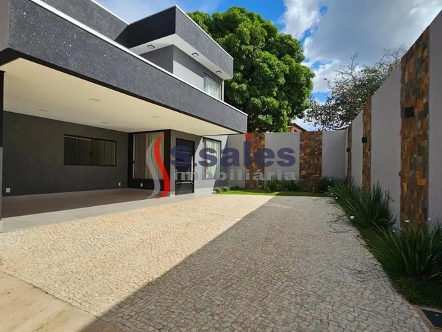 Imagem 5: Casa Moderna, 03 Suites, Dentro de Condominio, Pé Direito Alto, Piscina, Churrasqueira Em