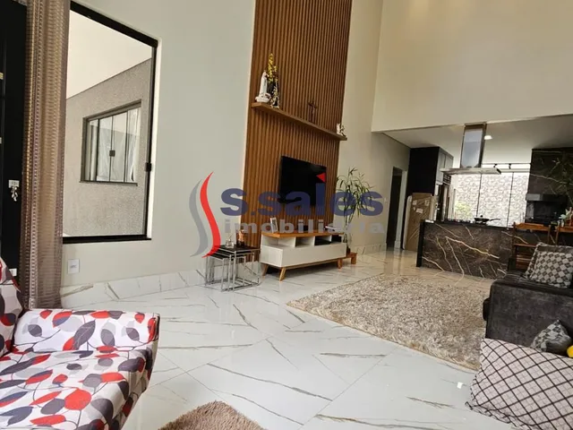 Imagem 14: Casa Moderna, 03 Suites, Dentro de Condominio, Pé Direito Alto, Piscina, Churrasqueira Em