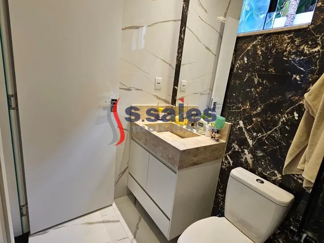 Imagem 7: Casa Moderna, 03 Suites, Dentro de Condominio, Pé Direito Alto, Piscina, Churrasqueira Em