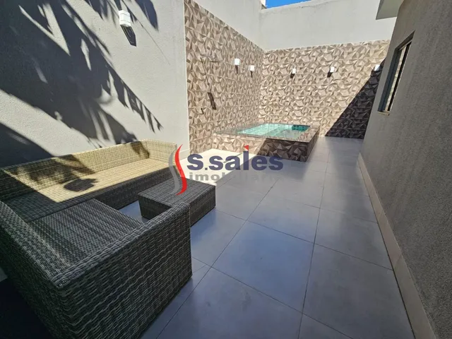 Imagem 13: Casa Moderna, 03 Suites, Dentro de Condominio, Pé Direito Alto, Piscina, Churrasqueira Em
