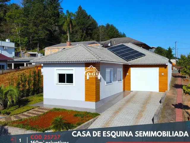 Imagem: Casa Nova, Semimobiliada, no Bairro santa