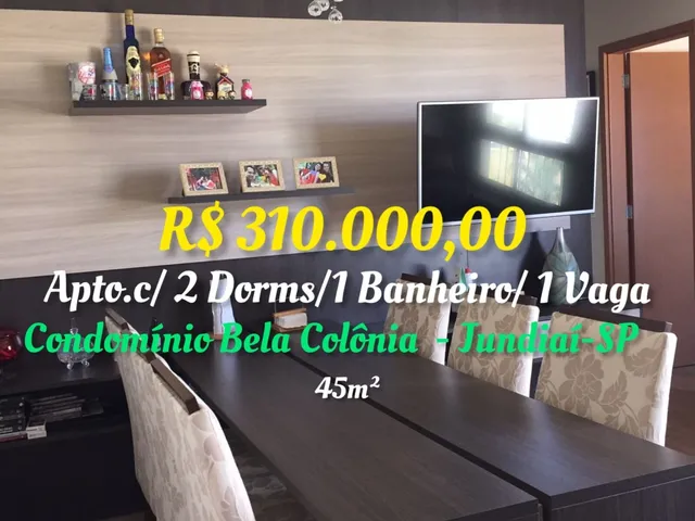 Imagem: Apto. C/ 48M² C/ 2 Dorms / 1 Banheiro/