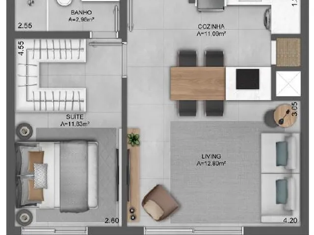 Imagem 9: Tribeca Residences - Apartamento à venda no bairro Mont Serrat - Porto Alegre/RS