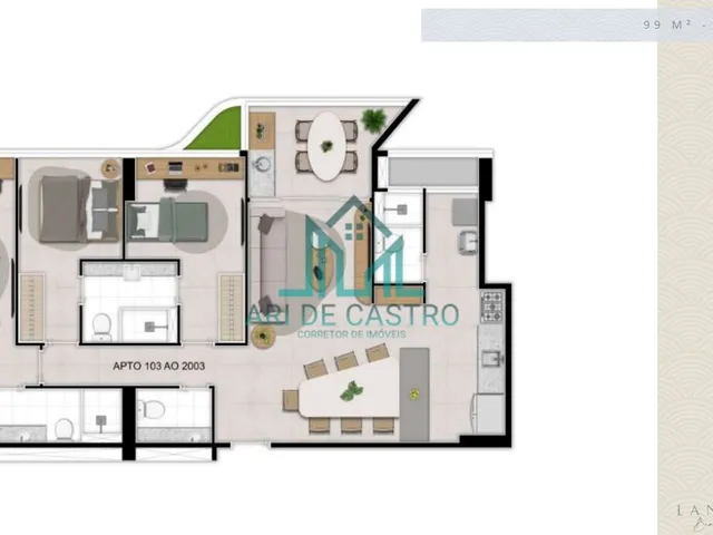 Imagem 8: Lanai Beach - Apartamento À Beira-Mar de 2 e 3 Quartos, com 79 a 130M² na Belíssima