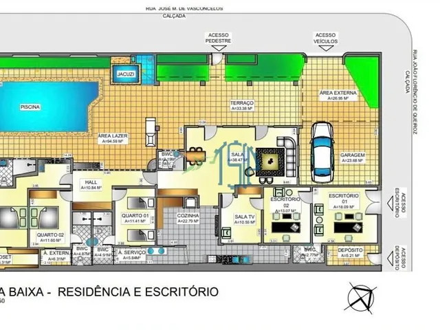 Imagem 9: CASA TÉRREA / ALTO PADRÃO / CASA COMERCIAL E RESIDENCIAL / CAPIM MACIO / CASA EM