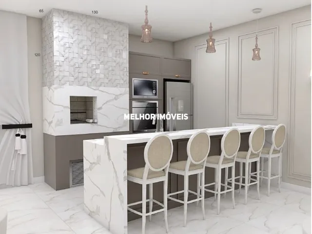 Imagem 2: Apartamento na Planta à Venda com 03 suítes, Sacada com Churrasqueira, Localizado no