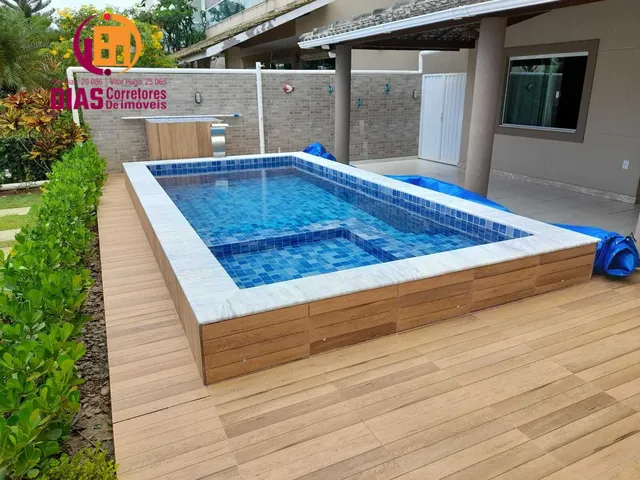 Imagem 8: Vendo Casa com 4/4, sendo 3 suítes completas com piscina particular, espaço gourmet em
