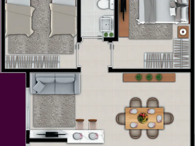Imagem 2: Apartamento À Venda no Bairro Murta - Itajaí/Sc