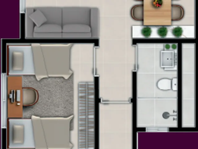 Imagem 3: Apartamento À Venda no Bairro Murta - Itajaí/Sc