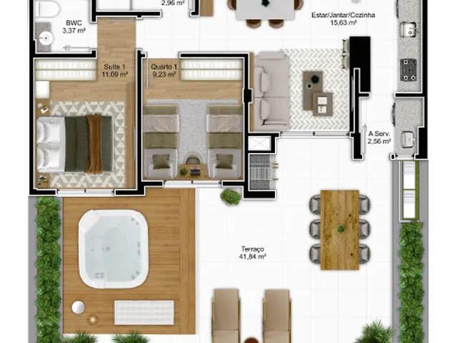 Imagem 10: Apartamento À Venda no Bairro Capoeiras - Florianópolis/Sc