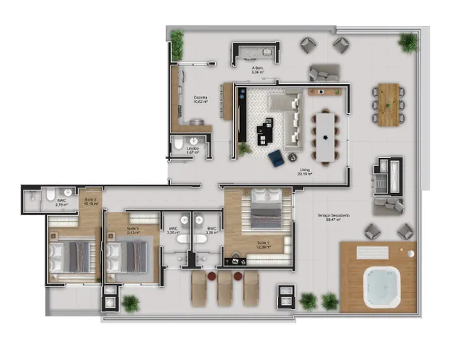 Imagem 14: Apartamento À Venda no Bairro Capoeiras - Florianópolis/Sc