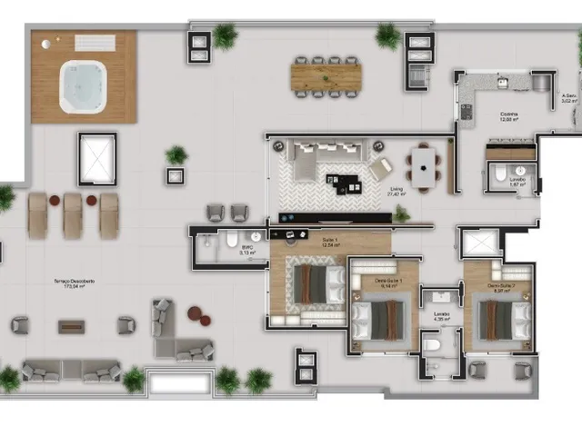 Imagem 15: Apartamento À Venda no Bairro Capoeiras - Florianópolis/Sc