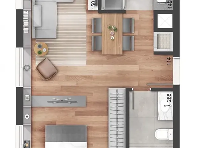 Imagem 2: Apartamento à venda no bairro Auxiliadora - Porto Alegre/RS