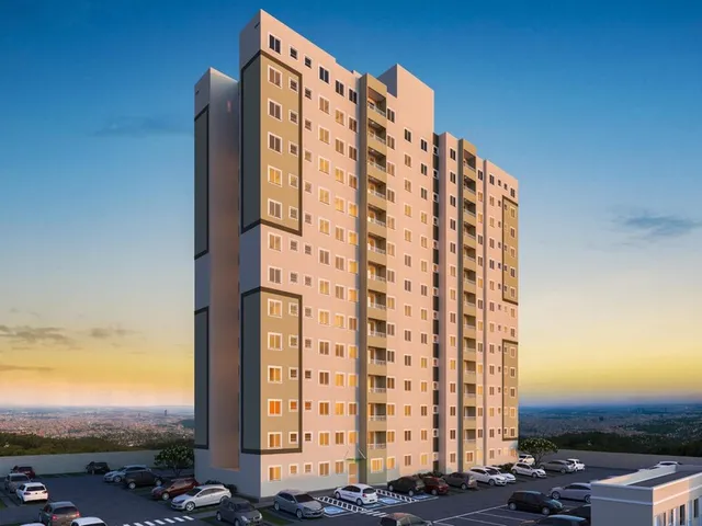 Imagem: O apartamento possui 2 Dormitórios, 1 Suíte, 2 Banheiros,