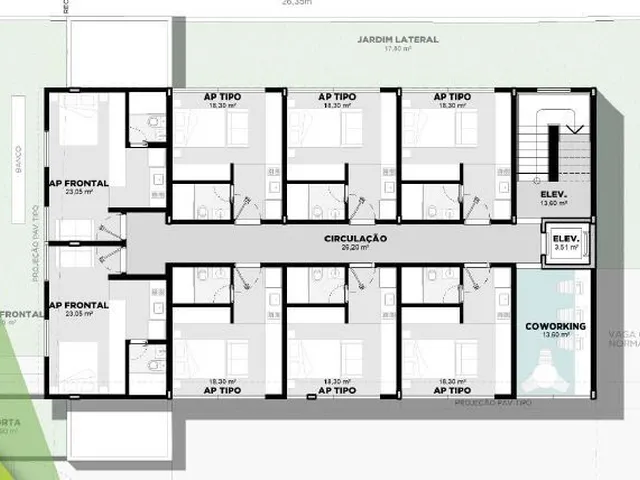 Imagem 3: Apartamento Studio, 1 Dormitório na Rua Santo Agostinho