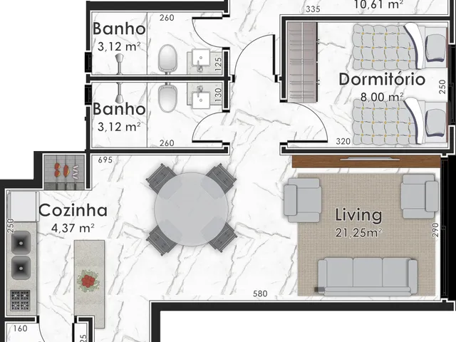 Imagem 11: Apartamento À Venda no Bairro Centro - Capão da Canoa/Rs