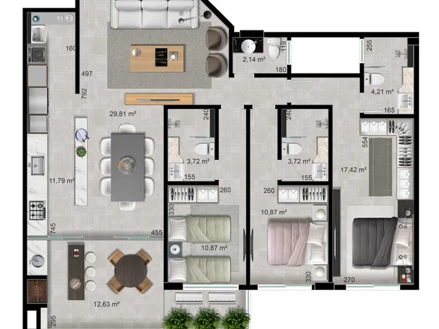 Imagem 11: Lumina - Apartamento à venda no bairro Bombas - Bombinhas/SC