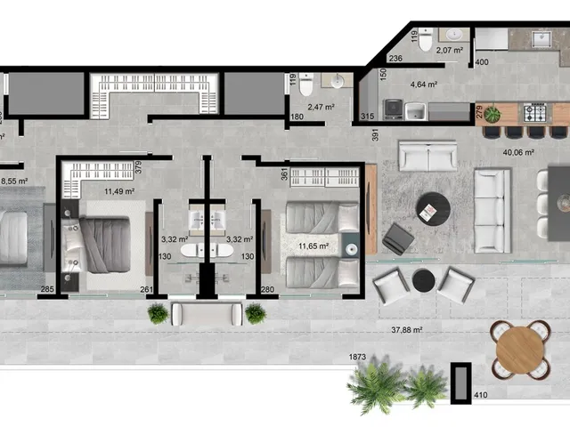 Imagem 13: Lumina - Apartamento à venda no bairro Bombas - Bombinhas/SC