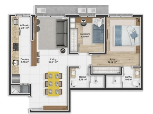 Imagem 10: Apartamento à venda no bairro Petrópolis - Porto Alegre/RS