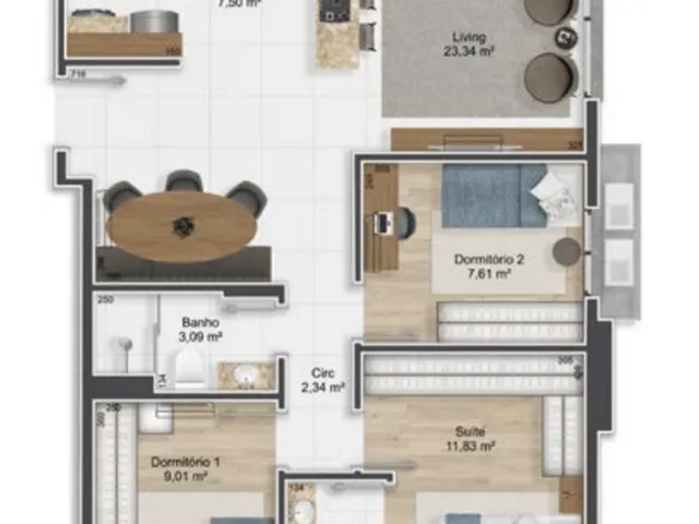 Imagem 13: Apartamento à venda no bairro Petrópolis - Porto Alegre/RS