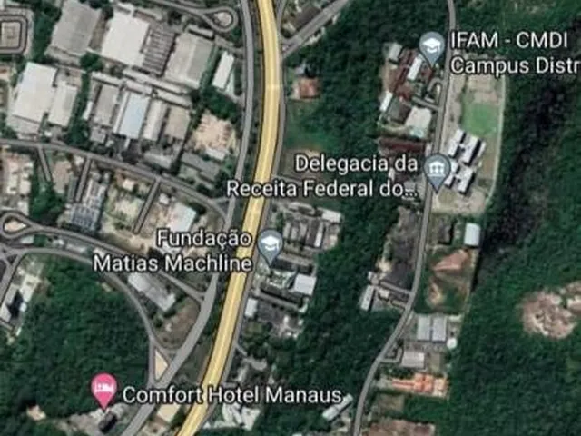 Imagem 1: Terreno Institucional Suframa no Di-1 com 14.000M2. Disponível para Negócio Situado na B