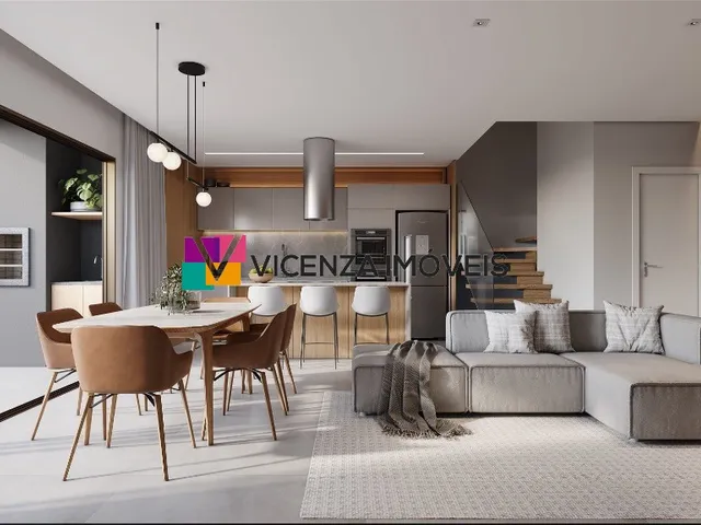 Imagem 10: Casa duplex com 4 dormitórios sendo 1 suíte master, área privativa de 145m², bairro