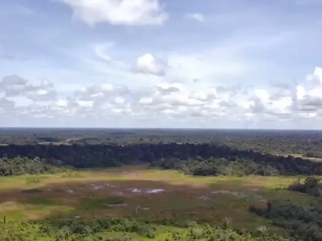 Imagem: A fazenda possui 2.500m² de Área Privada e está